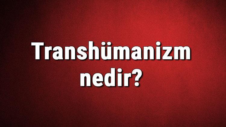 Transhümanizm nedir Transhümanizm ne zaman ve nasıl ortaya çıkmıştır Transhümanizm hakkında bilgi