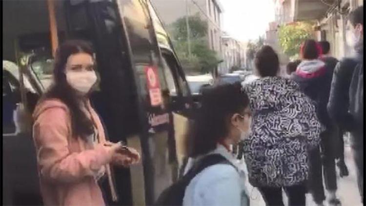 Küçükçekmecede ayakta yolcu alan 2 minibüs şoförüne ceza