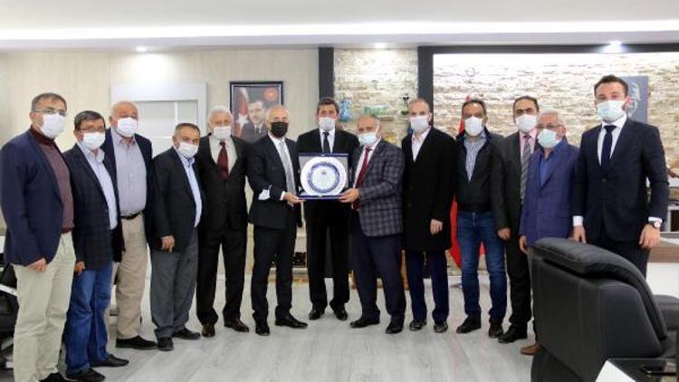 Kayseri Amatör Spor Kulüpleri Federasyonundan Başkan Öztürke ziyaret