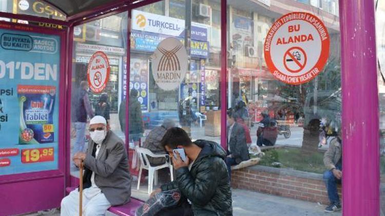 Mardinde sigara yasağıyla ilgili bilgilendirme