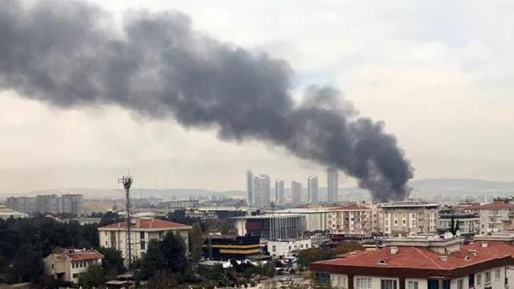 Yükselen dumanı görüp, Hastane yanıyor ihbarı yaptılar