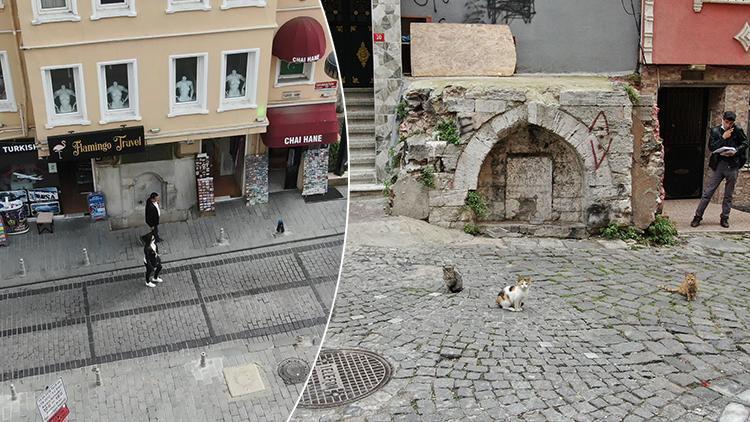 İstanbulda tarihi çeşme üstündeki binalar tepki çekti