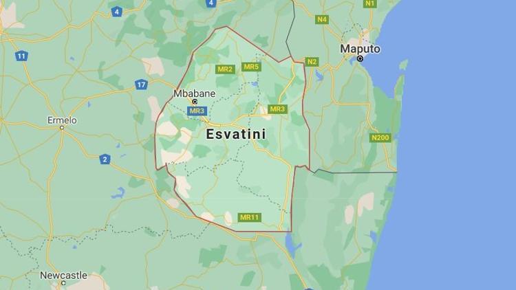Esvatini harita üzerinde nerede Esvatini hakkında bilgiler
