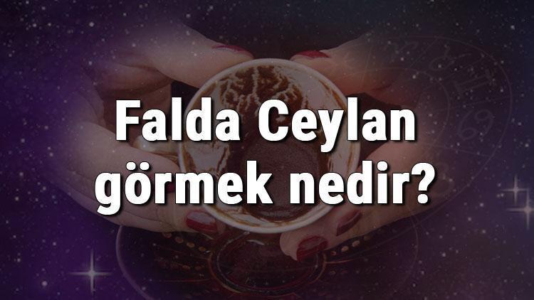 Falda Ceylan görmek nedir Kahve falında ceylan görmenin anlamı