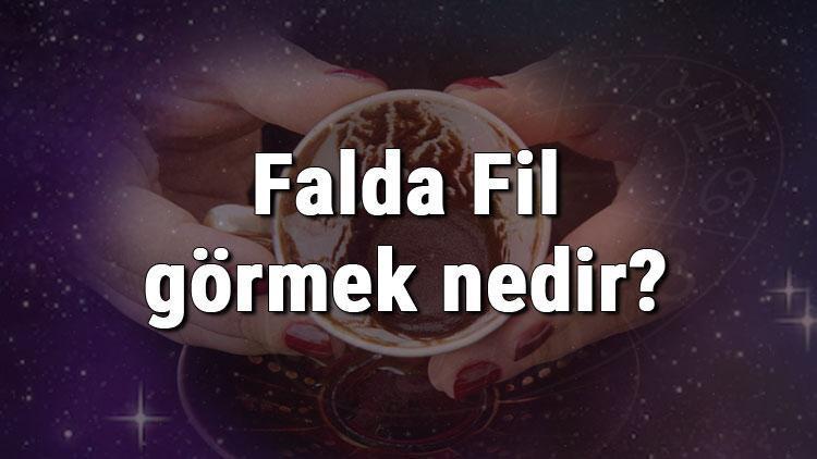 Falda Fil görmek nedir? Kahve falında fil görmenin anlamı