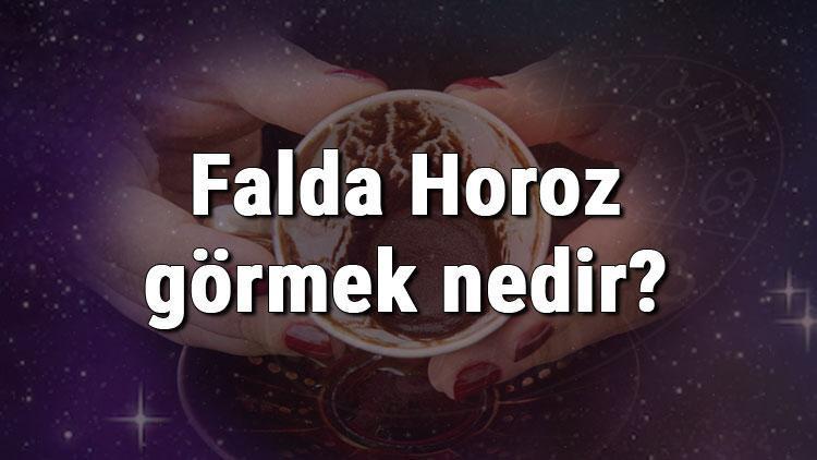 Falda Horoz görmek nedir? Kahve falında horoz görmenin anlamı