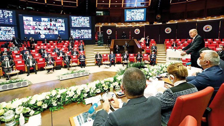 TOBB üyeleri Cumhurbaşkanı Erdoğana beklenti ve taleplerini iletti... İş dünyasından istikrar vurgusu