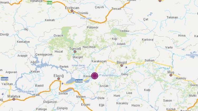 Son dakika deprem haberi: Elazığda 20:24te deprem meydana geldi