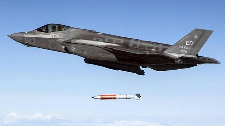 ABDden F-35 uçağında nükleer bomba testi 42 saniyede vurdu