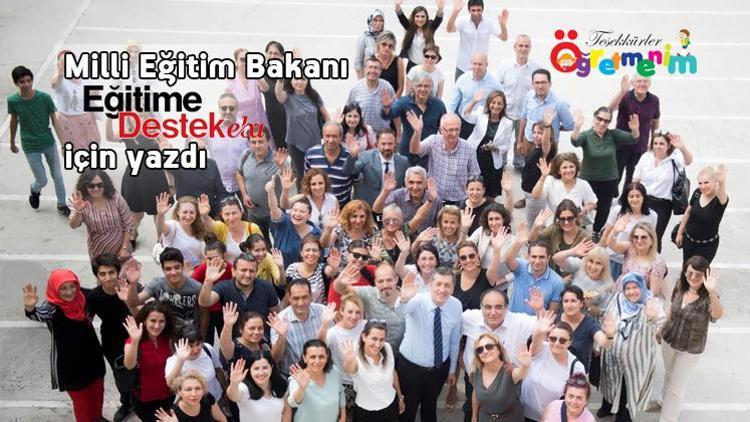 Milli Eğitim Bakanı Hürriyet Eğitime Destek Eki EBA için yazdı