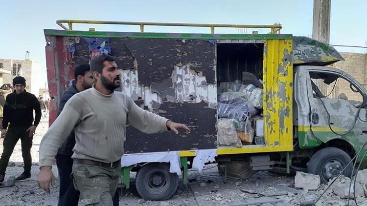 Son dakika... El Babda bomba yüklü araç patladı