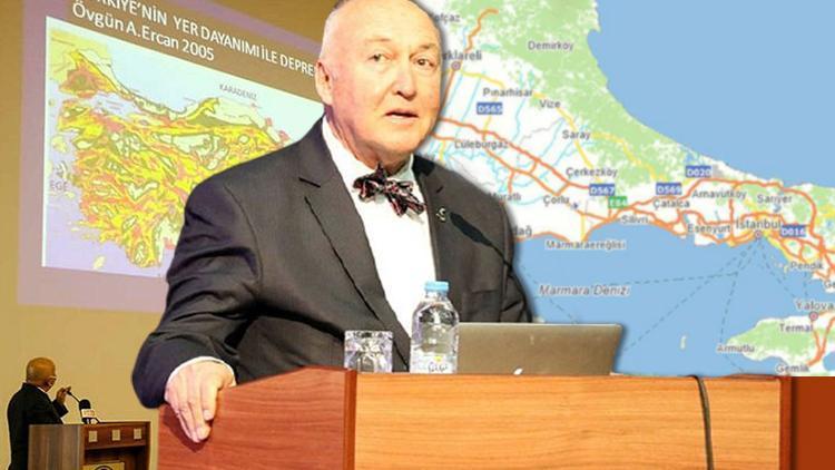 Son dakika haberler: Prof. Dr. Ercan’dan deprem uyarısı…  İstanbul’daki en riskli bölgeleri açıkladı