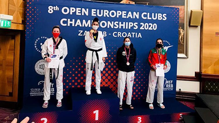 Kadın Tekvando Milli Takımından Avrupa Kulüpler Şampiyonasında 5 madalya