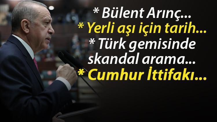 Son dakika haberi: Cumhurbaşkanı Erdoğandan Bülent Arınç, koronavirüs aşısı ve gündeme dair açıklamalar