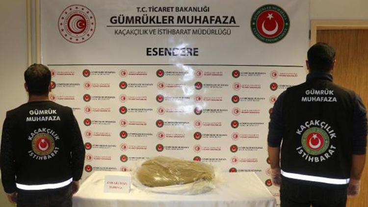 Esendere Gümrük Kapısında 28 kilo uyuşturucu ele geçirildi