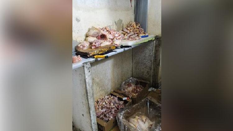 Kayseride uygunsuz koşullarda et parçalayan 4 işletmeye ceza yağdı