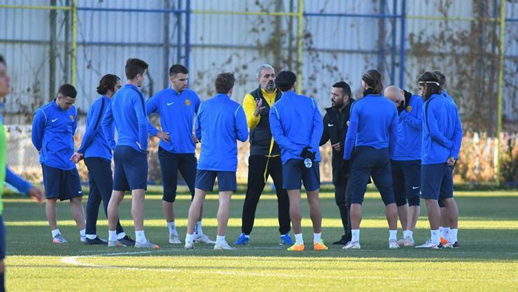 MKE Ankaragücü Trabzonspor maçının hazırlıklarını sürdürdü