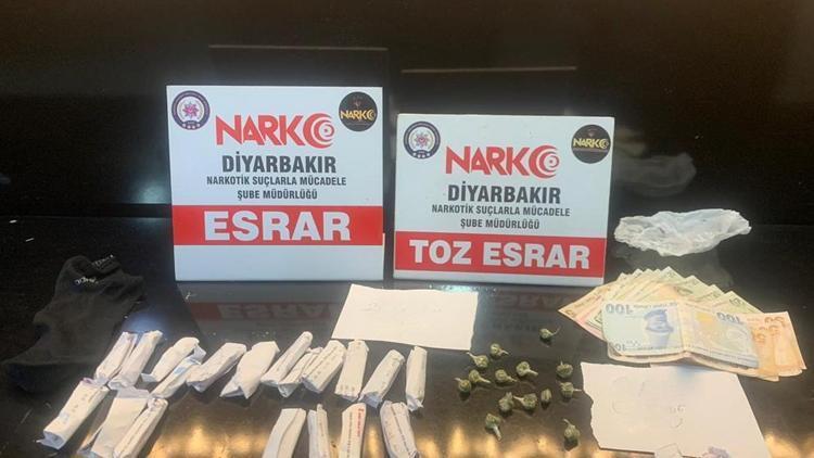 Diyarbakırdaki uyuşturucu operasyonlarında 19 tutuklama