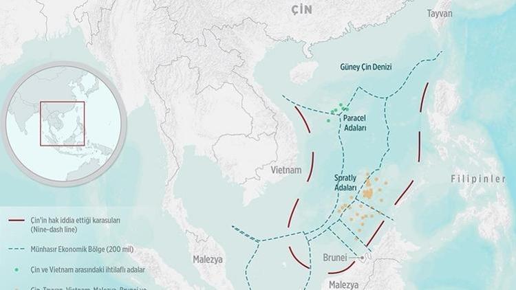 Güney Çin Denizinde Malezya-Çin gerilimi