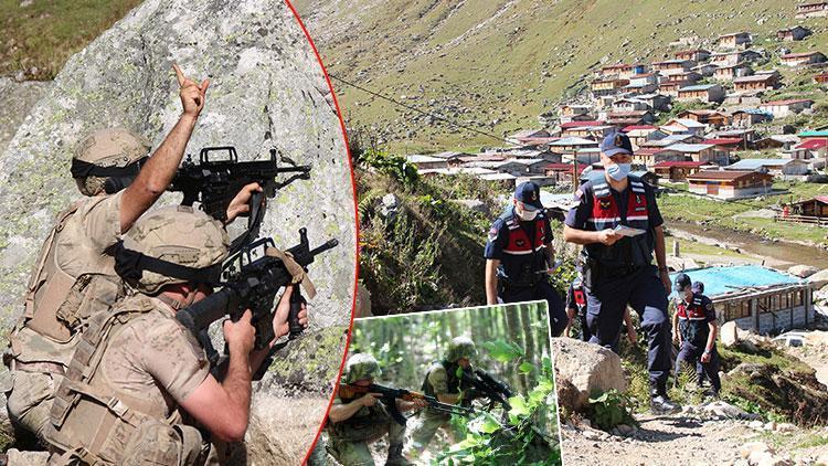 Son dakika haberler: Trabzonda yaylada alarm Komandolar operasyonları arttırdı