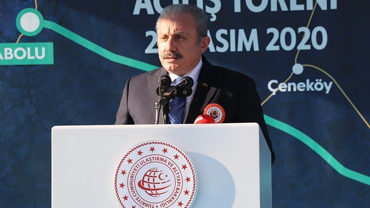 TBMM Başkanı Mustafa Şentop, Tekirdağ-Hayrabolu Yolu Kandamış Kesimi Açılış Törenine katıldı