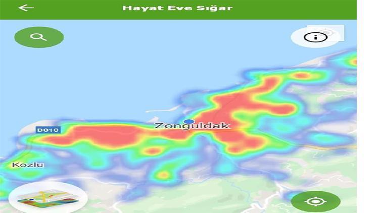 Zonguldak’ta koronavirüs vaka artışı HES’e yansıdı