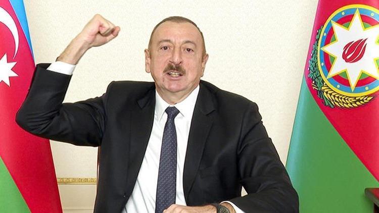 SON DAKİKA HABERİ: Düşmanı topraklarımızdan kovduk Azerbaycan Cumhurbaşkanı Aliyevden önemli açıklamalar..