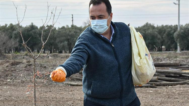 Ata tohumu karakılçık buğdayı Manisa'da toprakla buluştu