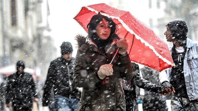 Kar İstanbulun kapısına dayandı Hava bugün nasıl olacak MGM 2 Aralık il il hava durumu tahminleri
