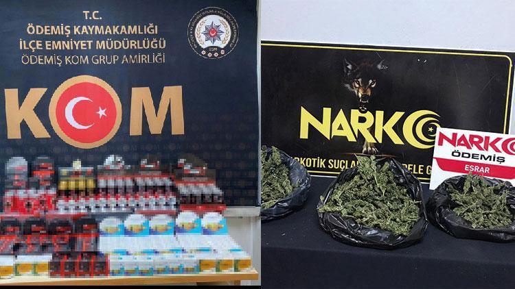 İzmir’de uyuşturucu ve cinsel içerikli ürün operasyonu: Gözaltılar var
