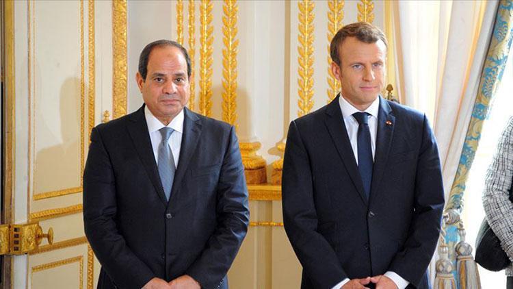 Fransa Cumhurbaşkanı Macron, Pariste Mısır Cumhurbaşkanı Sisi ile görüşecek