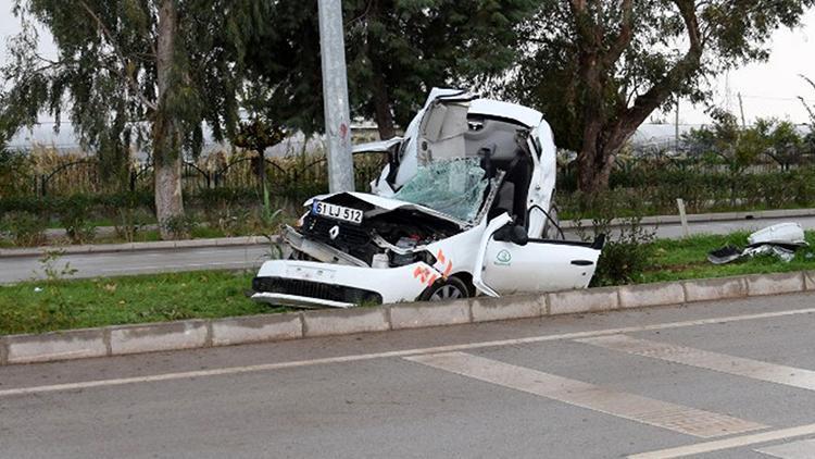 Antalya’da işe giderken geçirdiği kazada hayatını kaybetti