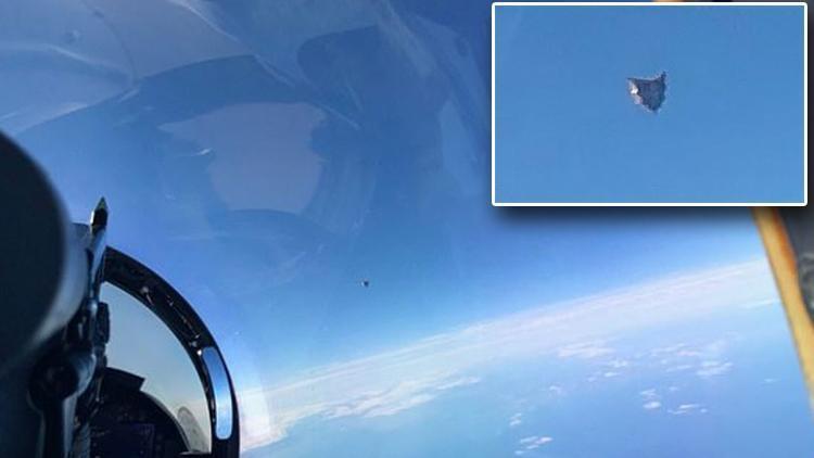 Pentagonun UFO raporu sızdı: Savaş pilotunun çektiği fotoğraf ortaya çıktı