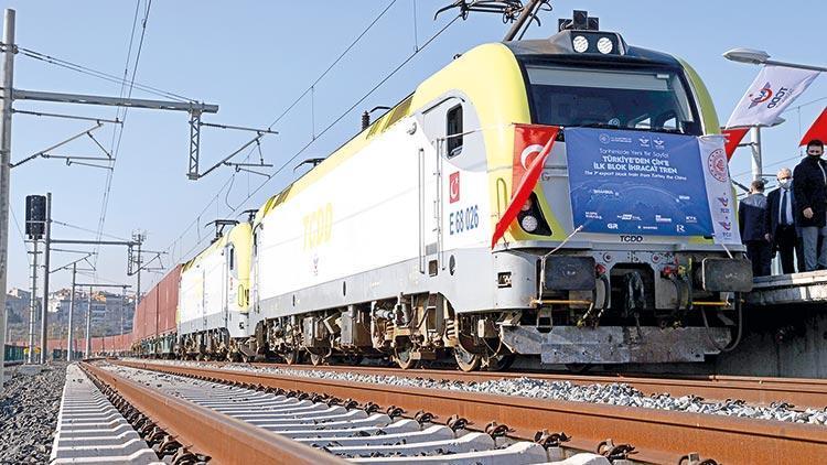 Çin’e ilk ihracat treni İstanbul’dan uğurlandı