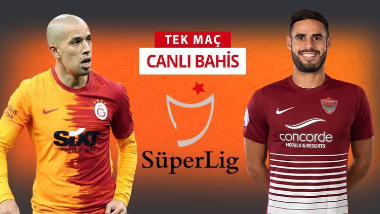 Son 5 maçından 13 puan çıkartan Galatasaray, Hataysporu konuk ediyor Kazanırlarsa iddaada...