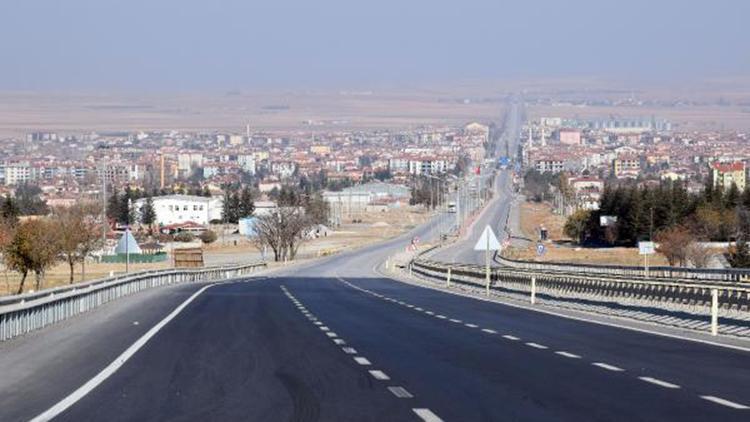 Konya-Ankara karayolunda sessizlik hakim