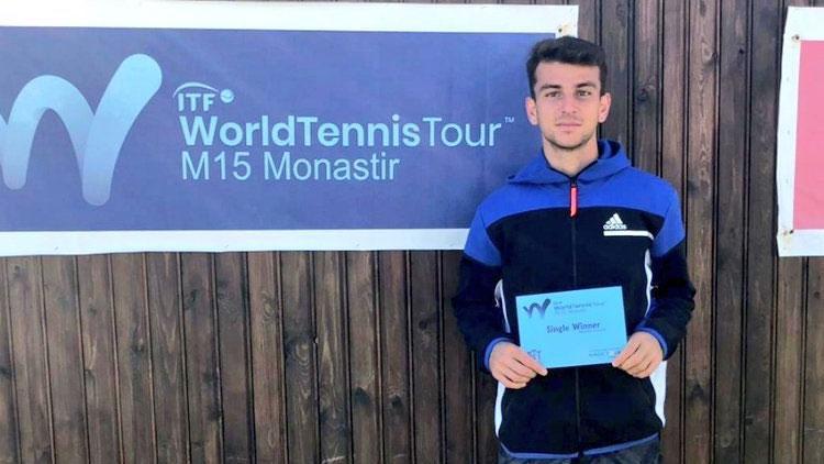 Milli tenisçi Ergi Kırkın, Tunusta ikinci kez şampiyon
