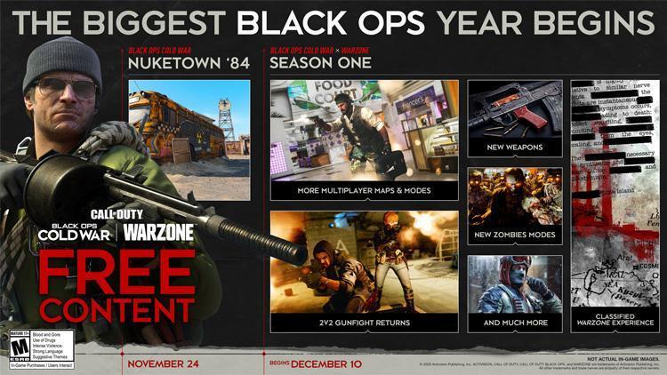 Black Ops Cold War yeni sezon çıkış tarihi ertelendi