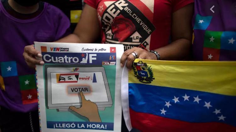 Venezuelada parlamento seçimleri için oy verme işlemi başladı