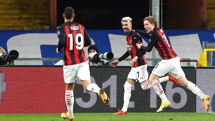 Serie Ada lider Milan, Samdoriayı deplasmanda yendi