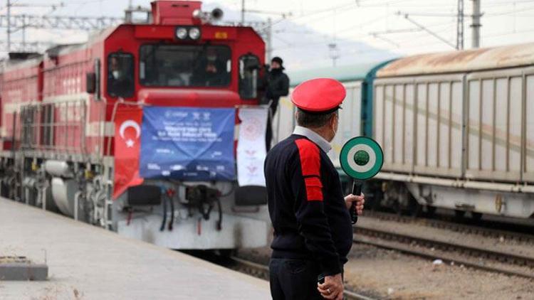 TCDDden ihracat treni açıklaması Kayseriden ayrıldı...