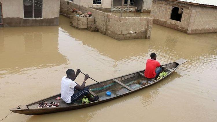 Nijeryadaki sellerde 68 kişi yaşamını yitirdi