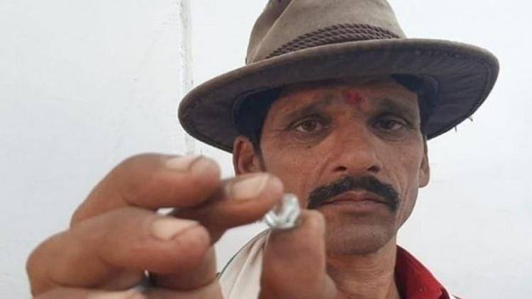 Hindistanda bir çiftçi 1 günde milyoner oldu