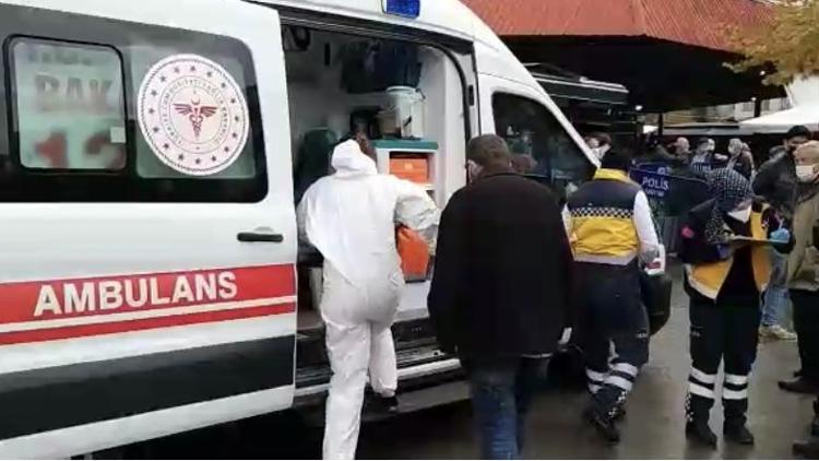 Karantinada olması gerekirken pazar yeri girişinde yakalandı