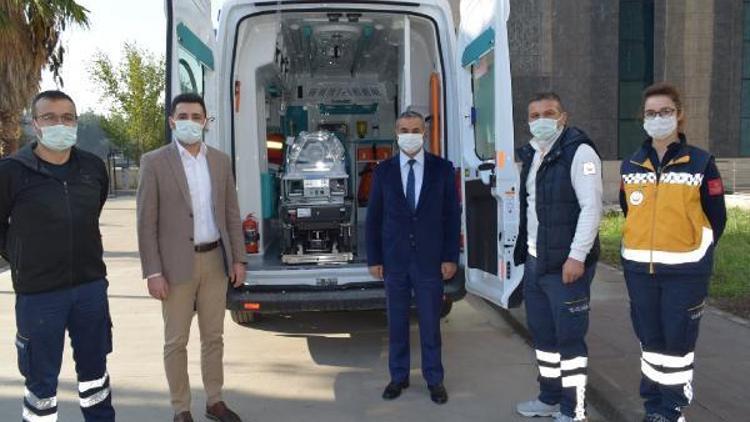 Osmaniyenin ilk yeni doğan ambulansı hizmette