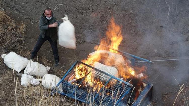 Çorum’da 327 kilo uyuşturucu imha edildi