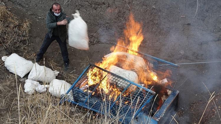 Çorum’da 327 kilo uyuşturucu imha edildi