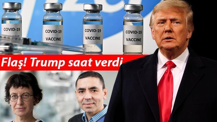 Son dakika haberi: Pfizer-Biontechin koronavirüs aşısı için Trumptan flaş açıklama