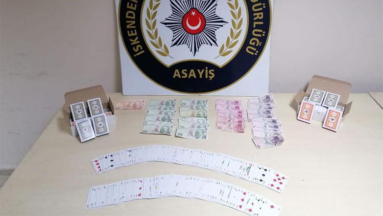 Hatayda kumar oynayan 11 kişiye 48 bin 400 lira ceza kesildi