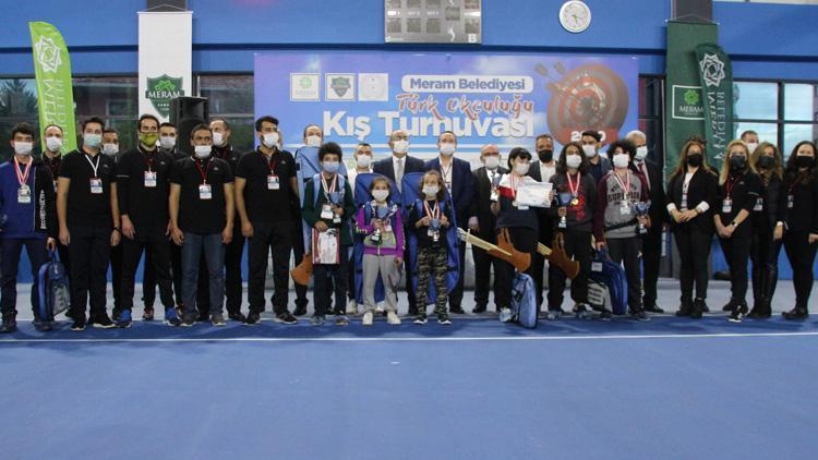 Konyada 1. Geleneksel Türk Okçuluk Kış Turnuvası sona erdi